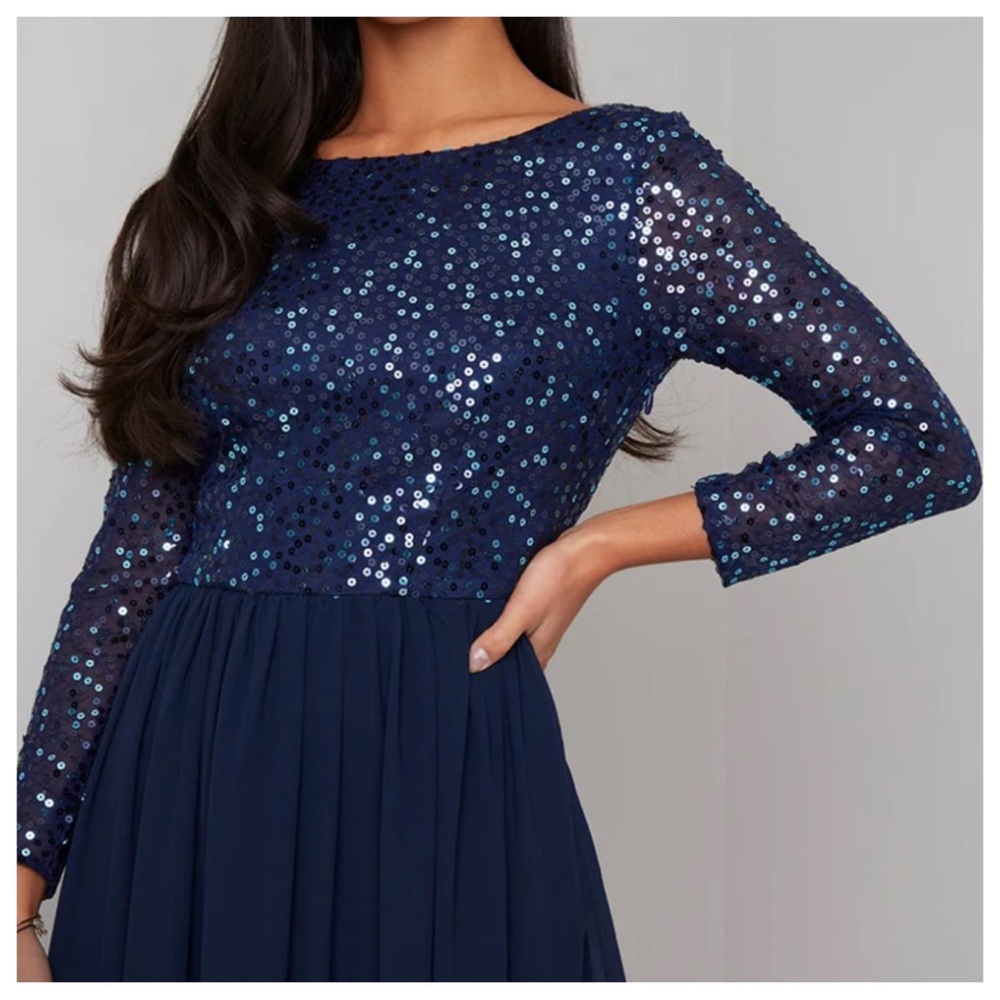 NWT! Chi Chi Petite Chevonne Dress
Colour: Blue